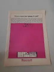 Honeywell Electronic Data Processing Print Ad 1963