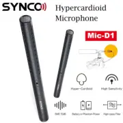 NEW SYNCO MIC-D1 Shotgun Microphone Hyper Cardioid Mic Recording for DSLR Camera