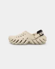 Crocs Echo Clog Bone/black - Size US Mens 13 - Wmns 15