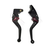Black CNC Shorty Brake & Clutch Levers For Honda CBR 600 RR 03-06 Control Hand