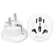 16A Universal EU Travel Adapter Euro Converter UK US AU To EU AC Power Socket