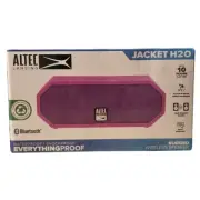 Altec Lansing Jacket H2O Portable Bluetooth Speaker - IMW455N-Pink New Sealed!