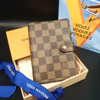 在飛比找蝦皮購物優惠-【哈極品】二手品《 Louis Vuitton LV 咖色棋