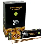 Tribal Soul Sweet Grass & Cedar Incense Sticks - 180 Grams