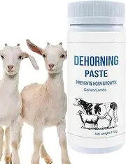 Goat Dehorner Paste,Tool Paste Supplies - Natural Quick Dehorning Supplies for Goats Cattle Sheep and Other Animals Borato