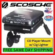 Scosche PDS-2 Portable CD Mount For Cars Trucks Stabilizer Wall Mounted Holder