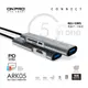 【10倍蝦幣】ONPRO ARK05 Type-C HUB 5合1 USB 擴充 多功能集線器 誠選電玩