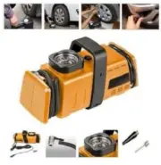 Compact 12V / 220 Volt Hi Speed Air Compressor For Car Van Tire Inflator Pump