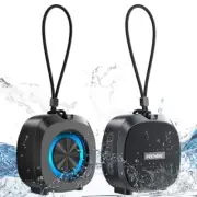Small Portable Bluetooth Wireless Speaker with IPX5 Waterproof,Loud Black