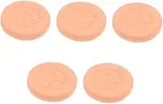HOLIDYOYO 4pcs Round Sugar Softener Disk Reusable Sugar Keeper for Kitchen Storage Containers Food Storage Softener Cereal Container