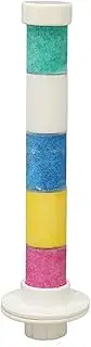 Bird Perch Stand Toy Wearproof Durable Parrot Sand Stick to Sharpen Claws & Beak Indoor