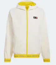 Adidas Unisex X Lego Play Windbreaker, White/ Yellow/ Red, Large