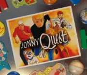 JONNY QUEST Large Fridge MAGNET Gift 1960's Sci Fi Adventure Show Johnny