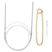 47" Circular Knitting Needles US 6/4.0mm Needles 5.51" Stainless Steel