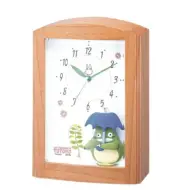 My Neighbor Totoro StudioGhibli Music Box Alarm Rhythm Table Clock Interior New