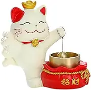 Lucky Cat Doorbell Chime for Garden Entrance and Coffee Shop, Style A