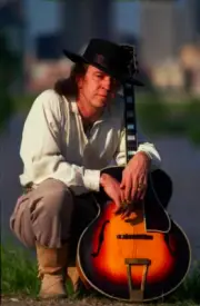 STEVIE RAY VAUGHAN - REFRIGERATOR PHOTO MAGNET 3"-5"