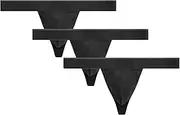 [Generic] Men's Sexy Thong Breathable Bulge Enhancing Underwear Multi Piece Set G-strings for Male