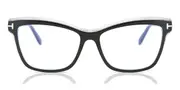 Tom Ford FT5619-B Blue-Light Block 001 Men's Glasses Black Size 55 - Private Health Rebate - Blue Light Block Available