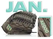 WILSON A2000 GLOVE OF THE MONTH JAN 2023 CUSTOM GOTM Custom A2000® D33 11.75
