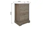 WESTCHESTER 4 Drawer Tall Chest