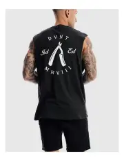 [DVNT] Rough Cuts Tank in Charcoal