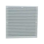 255 x 255 x 28mm Cabinet Washable Axial Flow Fan Foam Dust Screen w Seal Ring