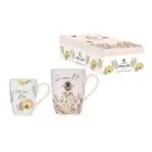 2pc Ashdene Mini Me Bee 200ml/400ml Drinking Cup/Mug Set New Bone China