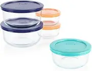 Pyrex Glass Storage Meal Prep Containers 10 Piece Set