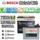 【BOSCH 博世】75B24LS 銀合金汽車電瓶 容量55AH AMS充電制御