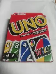 UNO With Customizable Wild Cards Mattel Classic Card Game Games Board