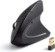 2.4G USB Wireless Vertical MouseErgonomic Optical Mouse1600 DPI 6 Buttons for