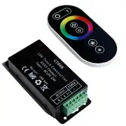 LED Strips RC Dimmer Controller Remote Control RF Touch RGB 12A 12V 24V