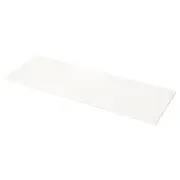 MÖCKLARP custom made worktop, white/high pressure porcelain, 1 m²x2.0 cm