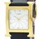 [二手] 【日本直送】HERMES H 手錶鍍金皮革石英男士手錶 HH1.501 BF569965