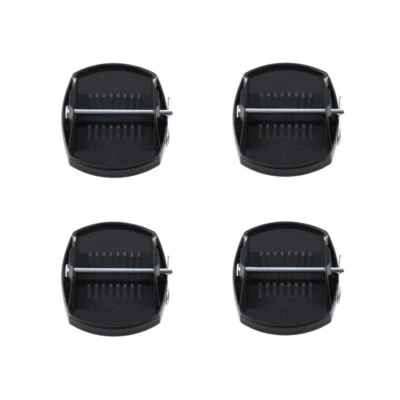 4x Caravan Jack Pads Corner Steadies RV Stabilizer Legs Camper Trailer Big Foot