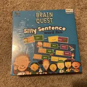 Brain Quest Silly Sentence Word Fun Language Arts Grades 1 &2 Pre-Owned