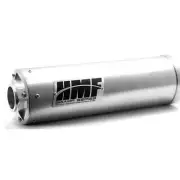 HMF Swamp Series Slip On Exhaust Brushed Yamaha Grizzly 700 2007 - 2021