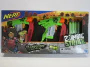 NERF Zombie Strike CLAMPDOWN - 2 Pack With 4 Darts (Brand New)