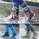 雨天外出防水防滑鞋套男女中高筒雨靴套旅行便攜透明成人雨鞋套