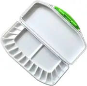 BEBEMOKO 16 Color Watercolor Palette Box Professional Watercolor Paint Tin Abs Material Perfect for Artists and Students