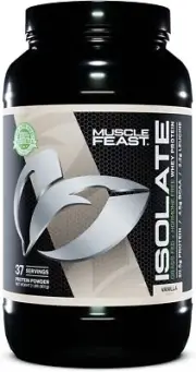 Grass Fed Whey Protein Isolate All Natural And Hormone Free (2Lb, Vanilla)