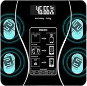 Jiimhte Digital Scale | Digital Smart Scale with BMI, Body Fat, Muscle Mass | Accurate Composition Monitor Health Analyzer with Smartphone App for Men Women