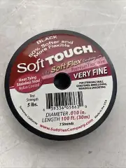 Kink Resistant Beading Wire - Very Fine 0.10 Diameter - Jewelry Making Bead W...
