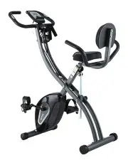 [Everfit] Folding Exercise Magnetic X Bike in Black