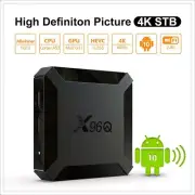 5PCS X96Q Android 4K TV Box Allwinner H313 Quad Core 2GB/16GB Media Player