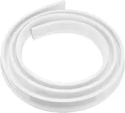 Fenteer Collapsible Rubber Shower Water Dam Barrier Silicone Shower Threshold Water Barrier, Wet and Dry Separation and Retention System, for Home Bathroom - 120cm
