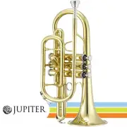 Jupiter 700 Series Key of Bb Lacquered Brass Body Cornet With Case JCR700UA