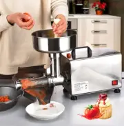 Stainless Steel Electric Tomato Press Commercial Tomato Strainer Milling Machine