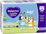 BabyLove Cosifit Nappies Size 6 (15-25kg), 144 Pieces (3 x 48 Pack)